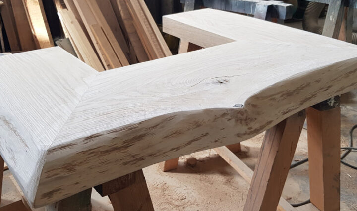 Tavola legno massello lavorata